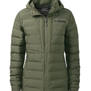KUIU Women's Olive Puffer Coat